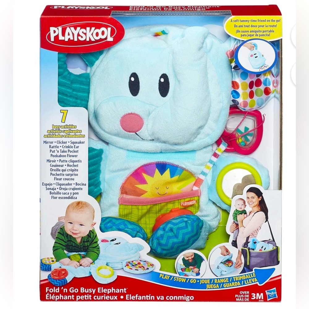 Playskool Fold and go busy Elephant NIB